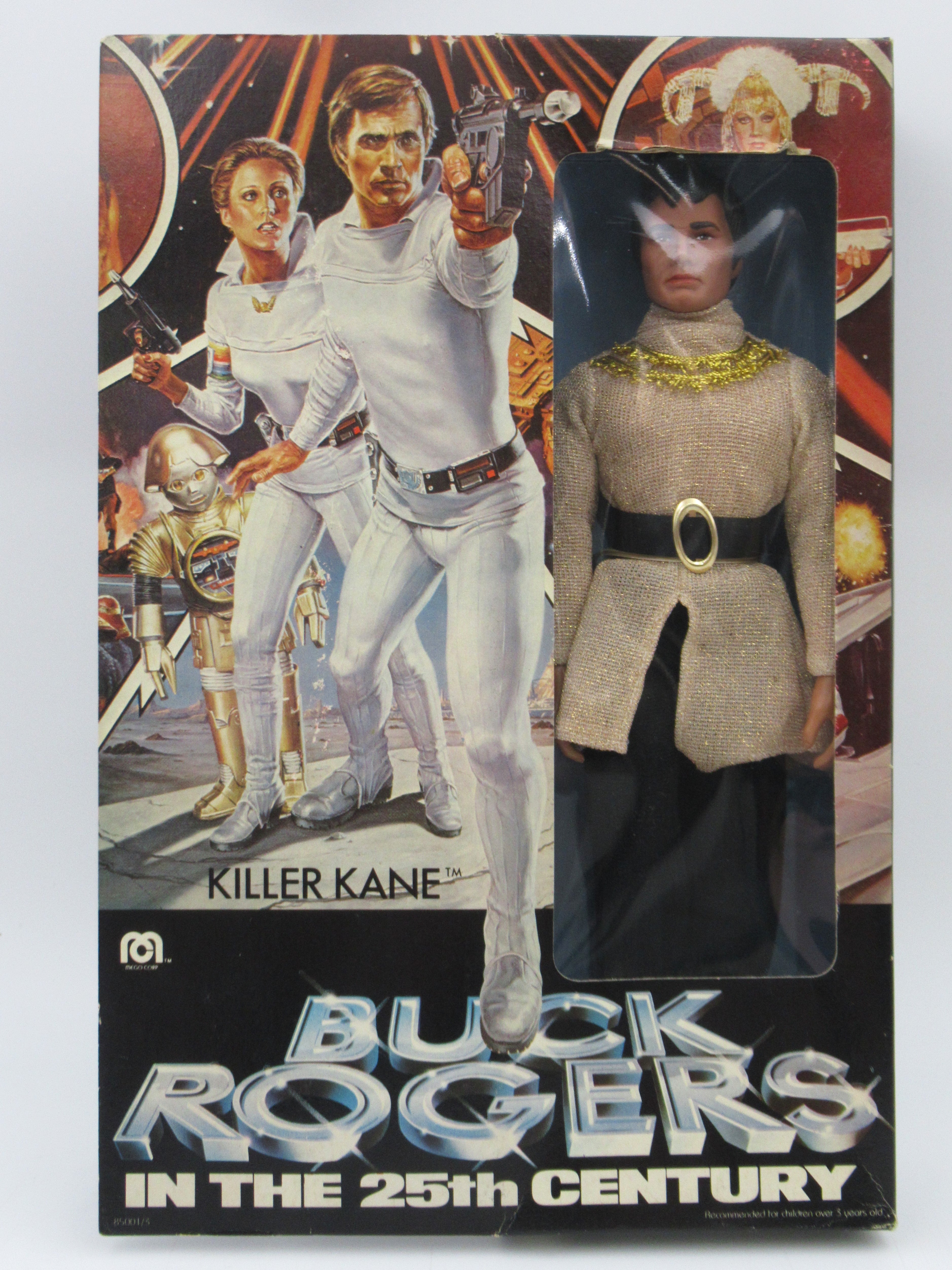 BUCK ROGERS Killer Kane 12" Action Figure - Mego Corp. (1979) Vintage Toy